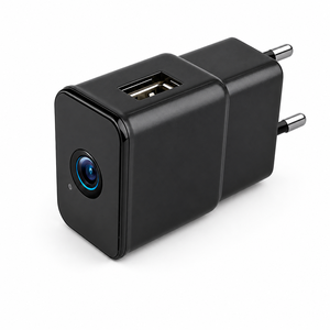 WiFi Charger Camera EU UK <b>Plug</b> HD Indoor Security Camera <b>Wall</b> <b>Socket</b> Camera - Product Image 1