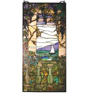 Vidrio Tiffany de Estructura Sólida Personalizado para Ventanas, Puertas, Paredes, Nichos y Revestimientos de Panel de 5mm de Grosor, Estilo Europeo - Product Image 4