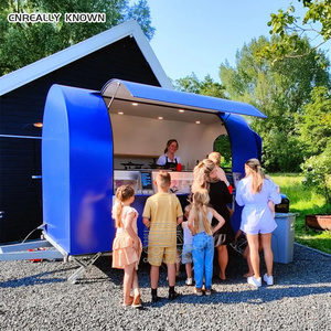 Camion de cuisine chinoise, remorque de restauration la plus vendue, chariot de restauration rapide mobile, chariot standard européen avec fenêtre de service et armoire aux États-Unis - Product Image 2