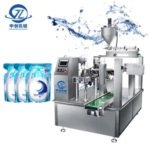 Factory Direct Sales Liquid Hand Washing Detergent Filling Sealing Packaging Machinery Chili Paste Premade Bag Packing Machine