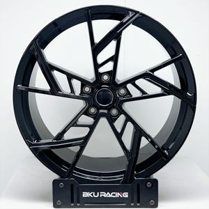 Jantes forgées BKu 5x112 18 19 20 pouces Noir brillant Alliage Racing pour Audi RS4 <span class=keywords><strong>RS6</strong></span> S4 B8 A7 A4 A6 Allroad Avant Wagon - Product Image 5