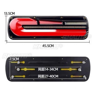 Feux de jour à LED pour camion, feux antibrouillard étanches, ensemble de feux arrière de voiture, kit carrosserie - Product Image 6