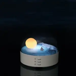 ديكور منزلي لمبة طاولة قابلة للشحن USB مصباح ليلي LED مكبر صوت هدية أضواء للطلاب لغرف النوم طاولات جانبية مودرن