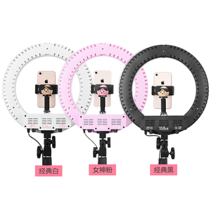 Qzsd 14inch 18inch vòng ánh sáng thiết lập với máy ảnh khác nhau phụ kiện tạo nên vòng đoạn đường nối cho chụp ảnh tự sướng với Q111 loại chân máy - Product Image 2
