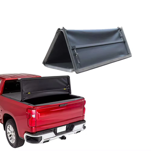 Cubierta Plegable de PVC para Camioneta, con Hebilla de Bloqueo, Marco de Aluminio de Grado Aeronáutico, Apta para Dodge Ram 1500 y N - Product Image 1