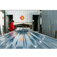 Tuiles de toit modernes en PRV (Polycarbonate Renforcé de Fibres de Verre) translucides, transparentes, avec protection UV, écologiques, durables, revêtement PVDF, isolation thermique