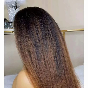 Colodo — perruque brésilienne naturelle avec frange pour femmes, cheveux lisses, Super Double traction, Grade 10A - Product Image 4