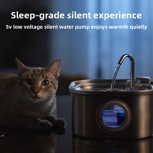 Fuente <span class=keywords><strong>para</strong></span> gatos <span class=keywords><strong>para</strong></span> beber-Fuente de agua <span class=keywords><strong>para</strong></span> mascotas <span class=keywords><strong>para</strong></span> gatos en el interior-Tazón dispensador de agua automático <span class=keywords><strong>para</strong></span> gatos - Product Image 5