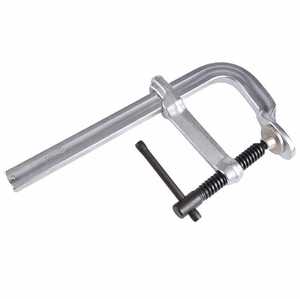 WieldMaster W30224 โรงงานผู้ผลิตโดยตรง ขายดี แคลมป์รูปตัว F แบบเลื่อน แข็งแรง ทนทาน ผลิตจากเหล็กอัลลอยด์ชุบโครเมียม สำหรับ<span class=keywords><strong>งาน</strong></span>โลหะ - Product Image 1