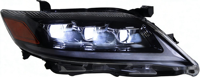Conjunto de Faros Delanteros LED Modificados para Toyota Camry 2009-2011 XV40, Repuesto de Faros Delanteros para Automóvil, Suministro de Fábrica de Autopartes
