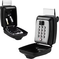 Boîte à clés numérique portable de sécurité pour extérieur et plage, avec serrure à combinaison pour le rangement
