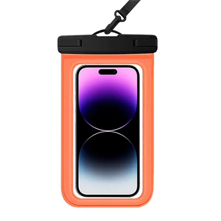 Waterproof Smartphone Bag Pvc Tpu Abs Mobile Phone Pouch Water Proof Phone Cases Mobile Phone Waterproof Bag With Lanyard