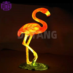 3d Animal Flamingo Art Lamp For Street And Garden Decoration Outdoor <b>Christmas</b> <b>Lights</b> - Product Image 4