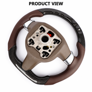 Volant en carbone pour Porsche 911 718 Macan Cayenne Panamera, vente en gros, remplacement personnalisé pour les magasins et les distributeurs - Product Image 4