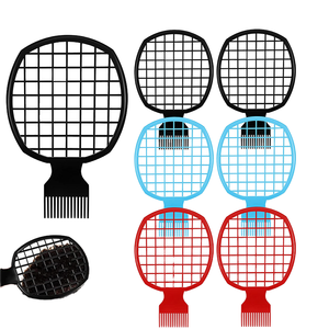 Fabrika doğrudan 2-in-1 ABS büküm Afro Curl tarak moda ev erkekler için plastik saplı saç şekillendirici aracı - Product Image 2