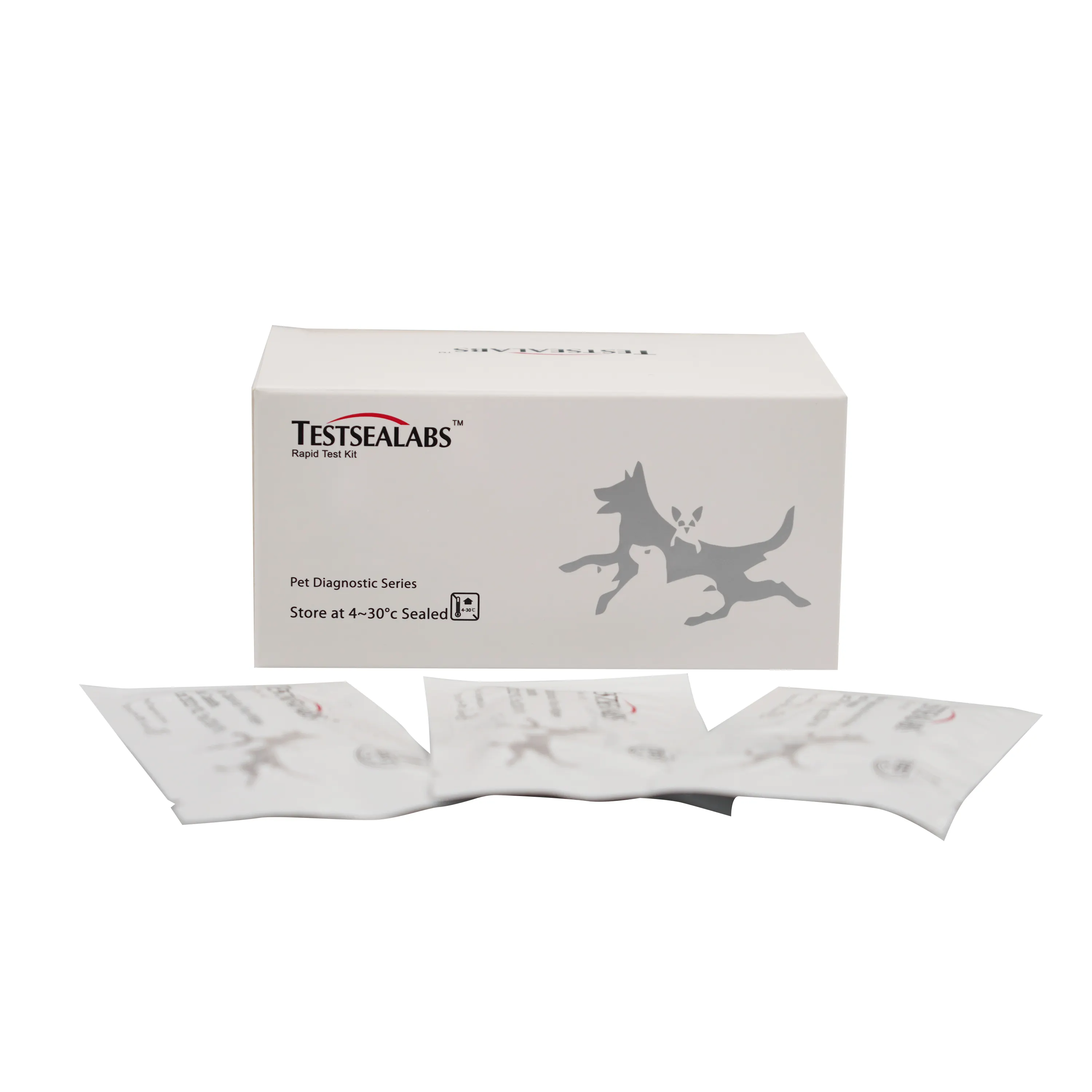 Testsealabs Feline Calicivirus Antigen tes cepat Fcv Ag tes cepat kit diagnostik dokter hewan