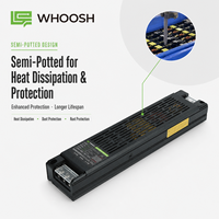Alimentation électrique pour éclairage linéaire intérieur 60W 100W 150W 200W 300W 400W, driver LED sans ventilateur à profil bas