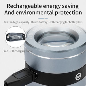 Hoge Kwaliteit Custom Vergrootglas Licht Zak Vergrootglas Juweliers Lens Oog Loep Met Led En Uv Licht - Product Image 2