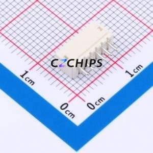 WAFER-ZH1.5-6PZZ Wire-to-Board Pin Header Through hole Component (THT),P=1.5mm Connector 1x6P 1.5mm Through Hole ZH - Product Image 2