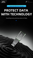 Clé USB en cristal 8 Go 16 Go 32 Go 128 Go, clé USB haute capacité, haute vitesse USB 3.0 pour le stockage de photos, logo personnalisé OEM