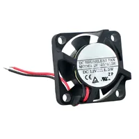 Ventilateur de refroidissement micro en plastique DFS251012H 25mm x 2.5cm DC12V 1.5W 25x25x10mm pour dissipation thermique du processeur, boîtier d'ordinateur et carte mère