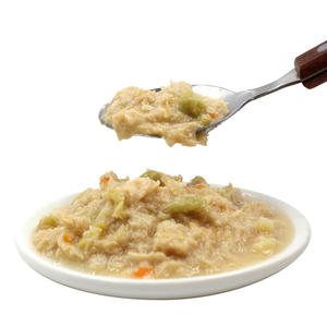 Toptan OEM Pet gıda konserve beslenme diyet tavuk et ördek ton balığı lezzet ıslak gıda kedi tedavi sağlıklı düşük yağ 85G kedi aperatifler - Product Image 5