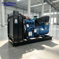 SinoShine 30KVA 24KW Genset Diesel Super Silent Tiga Fasa 400V 50Hz Berpendingin Air dengan ATS untuk Daya Cadangan Bengkel
