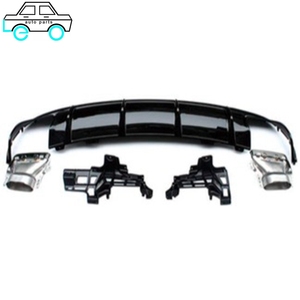 Alta qualità per <span class=keywords><strong>Mercedes</strong></span> Benz CLA200 CLA250 W117 Sport CLA45 AMG in fibra di carbonio diffusore paraurti posteriore 13-16 - Product Image 2