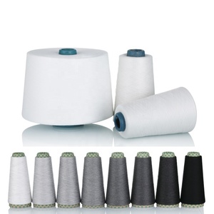 Nhà Cung Cấp Nhà Máy Ne26/1 Nhuộm 100% Polyester Tái Chế Hoặc Trinh Nữ Sợi Cho Dệt Kim Và Dệt Vòng Spun Vớ Bông Sợi - Product Image 1