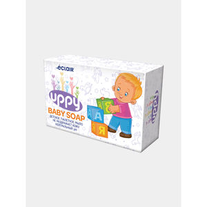 Savon minéral doux Eclair 90g et gel douche hydratant pour la peau sensible des bébés - Product Image 1