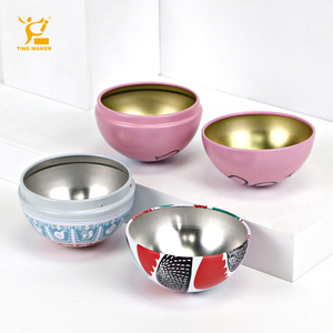 Boîte <span class=keywords><strong>en</strong></span> <span class=keywords><strong>métal</strong></span> personnalisée <span class=keywords><strong>en</strong></span> forme de boule de Noël personnalisée Mini décoration - Product Image 3