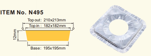 TOPWELL Protezioni per Fornelli a <span class=keywords><strong>Gas</strong></span> in Alluminio Riciclabile di Grado Alimentare, Compatibili con la Cucina, Raccogli Olio e Grasso - Product Image 4