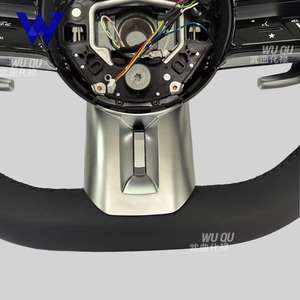 Pour <span class=keywords><strong>Mercedes</strong></span> Benz, adapté aux modèles BCE GLS GLA SC63W205W204W2132012-2021, nouveau volant en cuir pleine fleur et daim, modification professionnelle - Product Image 4