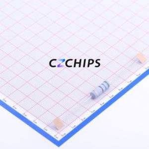 Résistance à travers le circuit MOF5WS-56ohm 5% T, composant à travers le circuit (THT), D6xL17.5mm, film d'oxyde métallique 56Ohm 500V - Product Image 1