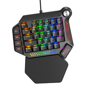 <span class=keywords><strong>Clavier</strong></span> de jeu miniature à 35 touches, rétroéclairage RVB, mécanique magnétique, USB 3.0, étanche, <span class=keywords><strong>pour</strong></span> ordinateur de bureau - Product Image 6