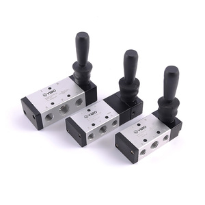 วาล์วควบคุมลมแบบแมนนวล YIBO รุ่น 4R310-10 ขนาด 1/4 นิ้ว สำหรับระบบลม - Product Image 2
