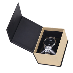 Bán buôn giá rẻ chống bụi các tông bền màu đen đặc biệt giấy từ duy nhất Đồng hồ thông minh đóng gói quà tặng hộp - Product Image 3