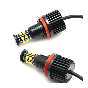 LANSEKO H8 H11 BM-W, Anillos <span class=keywords><strong>LED</strong></span> para Ojos <span class=keywords><strong>de</strong></span> Ángel, Bombillas Marcadoras <span class=keywords><strong>con</strong></span> Chips <span class=keywords><strong>LED</strong></span> CREES, 1500LM, para B.M.W E87 E82 E90 E92 E93 E70 X5 - Product Image 4