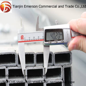 חסכוני מותאם אישית השפעה-עמיד s355jr 200 התגלגל קור * 200 פלדה 50 x75 מלבני גי צינור מרובע חלולים עבור מדפים - Product Image 4