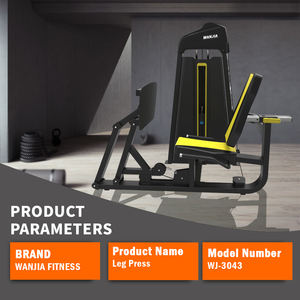 <span class=keywords><strong>Presse</strong></span> à jambes à charge sélectionnée robuste et personnalisable pour l'entraînement musculaire, vente en gros usine à prix compétitif - Product Image 3