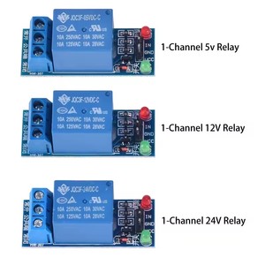 Module <span class=keywords><strong>de</strong></span> relais 1, 2, 4, 6, 8 canaux DC 5V 12V 24V avec optocoupleur / déclenchement par niveau haut et bas pour Arduino Raspberry - Product Image 2