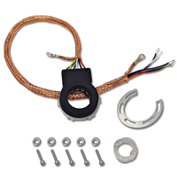 Moteur de vélo électrique 4 pôles compact avec encodeurs de direction d'angle absolu 14 bits pour environnements difficiles