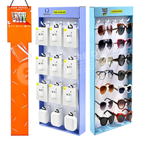 Présentoir en carton ondulé plat personnalisé pour produits énergétiques, unité de présentation POP en carton, bande de suspension pour étagère de vente au détail