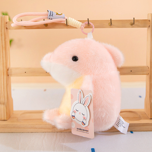 Juego de Peluches de Animales Marinos, con Delfín, Tiburón y Foca, Mini Peluches de Criaturas Marinas para Compañeros de Escritorio y Decoración de Oficina - Product Image 2