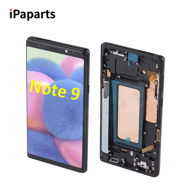 Incell Brand New for Note 9 LCD Digitizer Assembly with Glass LCD and Frame 1 Year Warranty 100% Working Strictly Tested