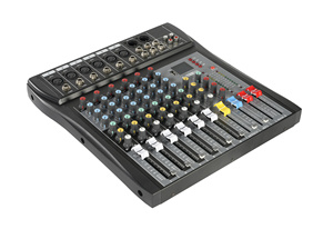 Mixer Audio Professionale a 4 Canali in Metallo con Certificato CE, Console DJ, Amplificatore 100W e Lettore Musicale - Product Image 4