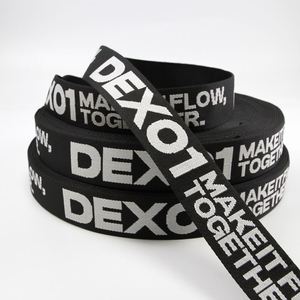 สายรัดโพลีเอสเตอร์แบบแจ็คการ์ดสั่งทำขายส่ง สายรัดโพลีเอสเตอร์หนาสำหรับกระเป๋าเป้สะพายหลัง สายสะพายกระเป๋าถือ - Product Image 4