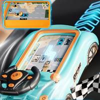 Volants de simulation Advenude Kids Racing Toy Car Desktop Game