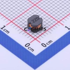 CD43-220M 22UH ตัวเหนี่ยวนำไฟฟ้าแบบ SMD,4.5x4 มม. ( ค่าความเหนี่ยวนำ: )( ความแม่นยำ: 20% กระแสไฟฟ้าที่กำหนด: 760mA ) - Product Image 1