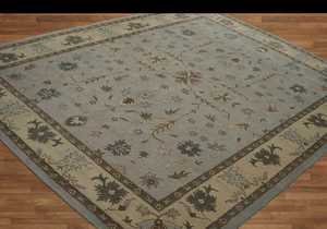 Alfombra de lana abstracta tradicional con mechones a mano de pizarra de lana antideslizante tamaño personalizado disponible para el hogar Multicolor - Product Image 6